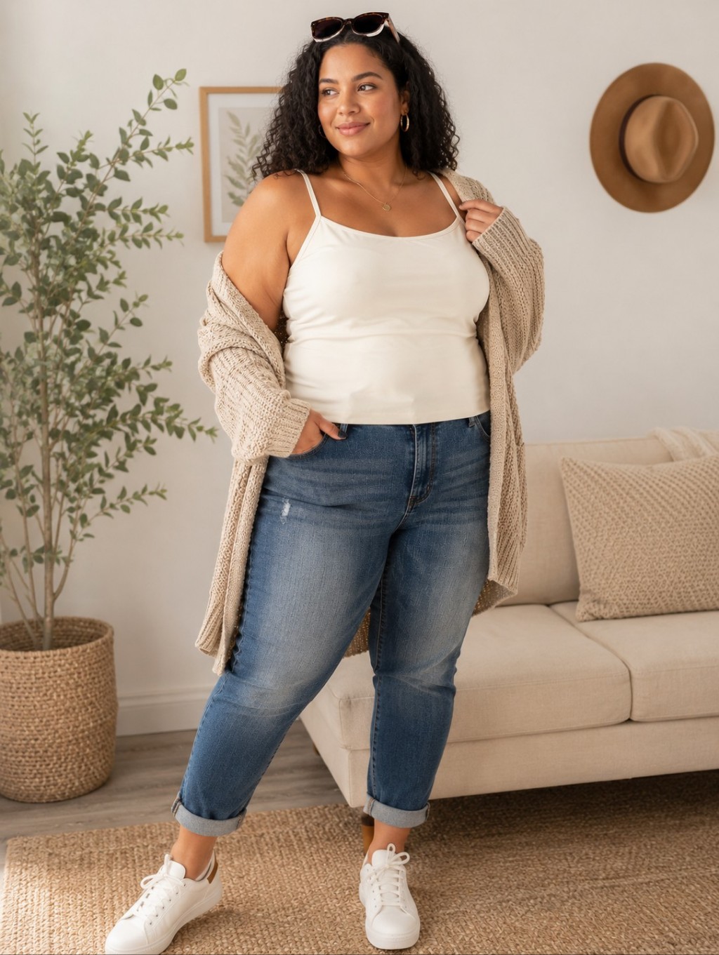 Shapermint Essentials Scoop Neck Cami 3xl Nude Beige Shapewear Tank Nwtsoft An